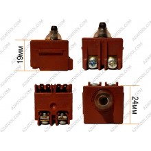 Кнопка кубик с лысками (болгарка)