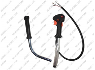 Ручка газа в сборе с боковым фиксатором