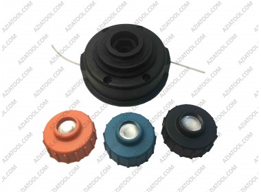 Шпуля универсальная с барашками на тример с гнутой штангой 