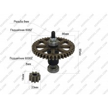 Шестерня на цепную пилу Grunhelm GES 28-40P в сборе