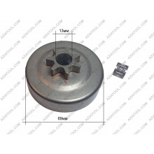 Чашка сцепления Stihl MS-230, MS-250 13х66х69 