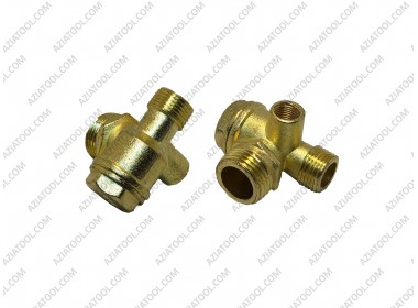 Обратный клапан 1/2(20,5мм) Х 3/8(16мм) Х 10мм(внутренняя резьба) 