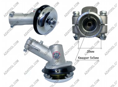 Редуктор электро косы Wintech WGT-1000 (25мм, квадрат)