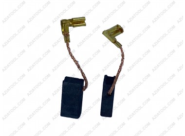 Щітка 5х8х16 поводок вихід збоку Г-подібна клема (матова)