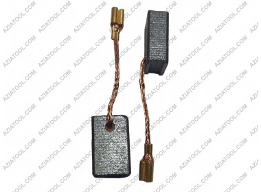 Щітка 6х10х15 клема, вихід збоку  глянець