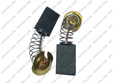 Щітка 5х11х17 пружина, круглий п'ятак, матова