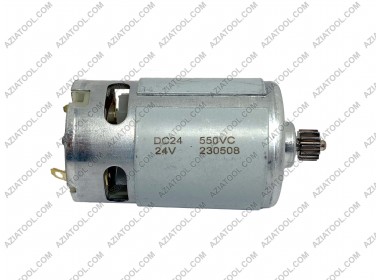 Мотор 24V  на шуруповерт (9мм 12зубів) 