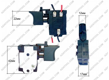 Кнопка Титан (шуруповерт)
