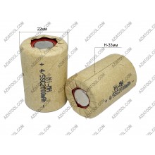 Банка Ni-MH 4/5SC 2000mAh 1.2V