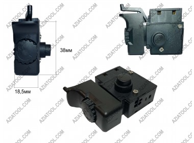Кнопка на мережевий шуруповерт з регулюванням