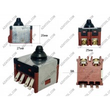 Кнопка на 125 болгарку кубик 8А (фирменная, с плавным пуском)