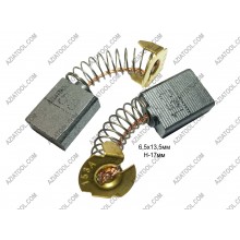 Щітка 6,5х13,5х17 пружина П-подібний п'ятак (фірмова, м'який глянець)