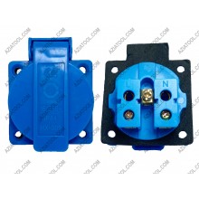 Силовая розетка на генератор 16А/250V