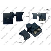 Кнопка на аккумуляторную минипилу малая ( клавиша 22х11,5мм)