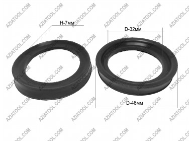 Манжет на поршень отбойного молотка Sakuma H1740 (черный)