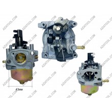 Карбюратор на инверторный генератор  (спареные заслонки) 168 (2 кВт - 4 кВт) 