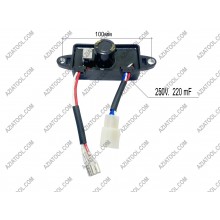 Блок AVR на генератор 2-3кВт 250V 220 мкф