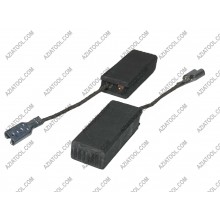 Щітка 5х8х19 поводок вихід зверху з відстрілом (матова)