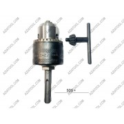 Сьемный патрон на перфоратор бочковой SDS+ под ключ 1/2 13мм