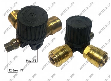 Редуктор на компресор малий Profi  (латунний швидкоз'єм 2шт)