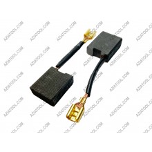 Щітка 7х17х20 клема, выхід зверху, мат, DWT AH15-30 B BMC