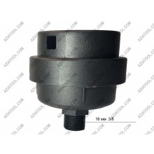 Фильтр на компрессор пластик (резьба 16 мм)