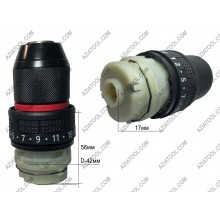 Редуктор+патрон аккумуляторный шуруповерт 2-х скор 