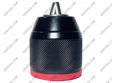 Патрон металевий 3/8 10 мм з фіксацією під Metabo, (тріскачка) 