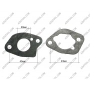 Набор прокладок на карбюратор 2шт двигателя 168F\170F (генератор 2-3 кВт)