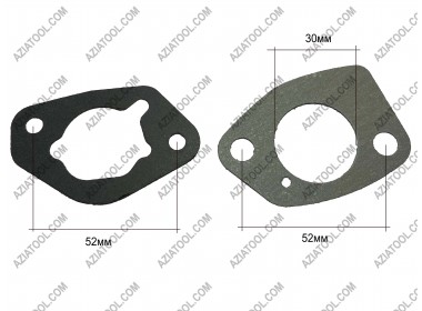 Набір прокладок на карбюратор 2шт двигуна 188F (генератор 5-8 кВт)