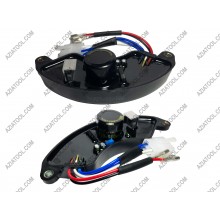 Блок AVR на генератор 5-8 кВт 450V 680 мкф (черный конденсатор, охлаждение) 