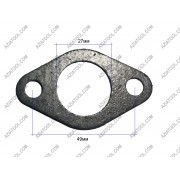 Прокладка глушителя  двигателя 188F (генератор 5-8 кВт)