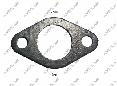 Прокладка глушника двигуна 188F (генератор 5-8 кВт)
