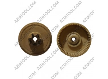 Шестерня на електропилу FalonteK фірмова (D-88мм; D вн - 9мм, 56 зуб, прямий) 