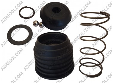 Повзун в зборі до бочкового перфоратора