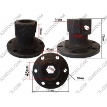 Шестигранник  с малыми отверстиями 10мм