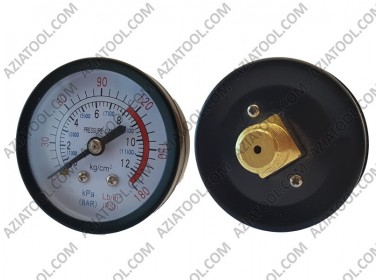 Манометр на компрессор большой (металл)