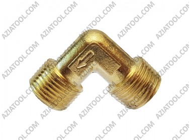 Куточок  компресора 3/8х3/8 (резьбы 16мм)