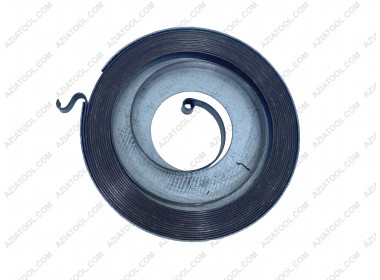 Пружина стартера бензопили 4500/5200/5800 (плавний пуск вузька в металі)