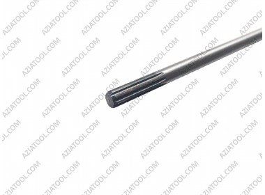 Вал на косу d 8 мм 9 шлицов