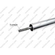 Труба с валом 9 шлицов 26 мм на бензоТриммер в зборе