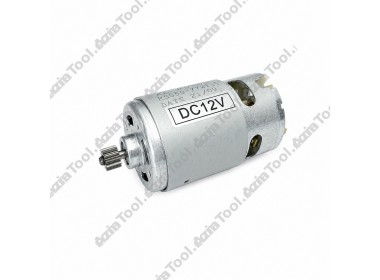 Мотор 12 V шліц + шестерня 12з D-8.8мм 